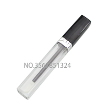 20/50pcs 5ml Lip Gloss Tube Lipgloss Tube With Black Cap Small Lipstick Tube With Silver Collar Sample Cosmetic Container travel 2024 - buy cheap