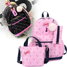 3pcs/set Printing School Bags Backpacks Schoolbag Fashion Kids Lovely Backpack For Children Girls School bag Student Mochila sac 2024 - buy cheap