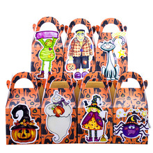 Halloween Favor Box Candy Box Gift Box Cupcake Box Kids Birthday Party Supplies Decoration Event Party Supplies 2024 - buy cheap