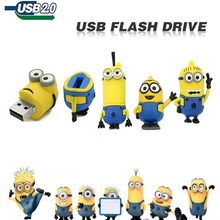 Novo Pendrive usb flash drive u disk 64 gb gb 16 32 gb gb 4 gb Despicable Me 8 2 pen drive flash Memory stick cartão bonito 2024 - compre barato