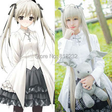 Yosuga no Sora Kasugano Sora Lolita Uniform Shirt Dress Outfit Anime Cosplay Costumes 2024 - buy cheap