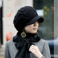 Women's Hat Winter Beanies Knit Winter Hats For Women Ladies Beanie Girls Skullies Caps Bonnet Femme Snapback Wool Warm Hat 2024 - buy cheap