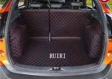 Best quality! Special trunk mats for Nissan Kicks 2018 waterproof durable cargo liner boot carpets for Kicks 2017,Free shipping 2024 - buy cheap