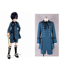 2016 Anime Black Butler Ciel Phantomhive Cosplay Costume Party Dress Full Set Customized Size 2024 - buy cheap