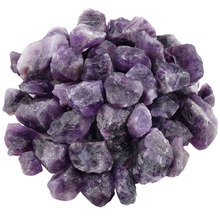 1lb (460g) natural roxo ametista cristal bruto pedra áspera para cabbing, caindo, corte, lapidação, polimento, reiki cura 2024 - compre barato