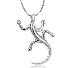 MADALENA SARARA sterling silver S925 chain necklace with lizard gecko pendent 2024 - buy cheap