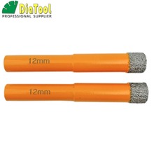 DIATOOL 2pcs Dia 12mm Vacuum Brazed Diamond Drilling Core Bits For Stone Tile Professional Quality Drill Bits Hole Saw 2024 - buy cheap