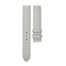 YQI 16mm Genuine Leather Watch Strap Band White for T050217A Watches Women Croco Grain Alligator Calfskin Watchband for Hour 2024 - buy cheap