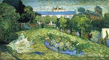 Impressionist painting Daubignys Garden Vincent Van Gogh art home decor Handmade High quality 2024 - buy cheap