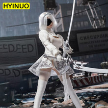 Traje de chica Sexy Robot 2B, figura esculpida, figura de Acción Femenina de 12 ", escala 1/6 2024 - compra barato