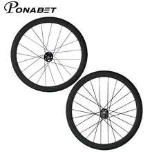 PONABET Big sales with new style of 50mm tubular carbon fixed gear(track) wheel from China factory 2024 - buy cheap