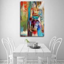 Home Decor Nordic Canvas Painting Fashion Sex Lady Picture Wall Art Poster Modern Bedroom Abstract Watercolor Art Oil Painting 2024 - buy cheap