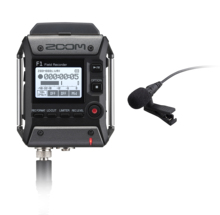 ZOOM F1-LP F1LP полевой рекордер + lavalier mic Цифровая запись Мини рекордер набор интервью DSLR видео микрофон прямая трансляция свадьба 2024 - купить недорого