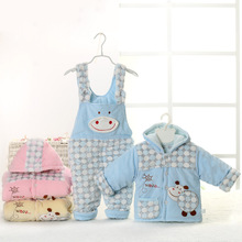 Conjuntos de roupas de bebê bebê recém-nascido roupas de bebê roupas de inverno calças + hoodie algodão roupas de bebê menino roupas de bebê menina venda 2024 - compre barato