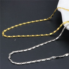 100M Japanese Nail Punk Style Metal Flat Chain Gold Silver Black Nail Art Decorations Jewelry Finding Accessory Diy Charm New 2024 - buy cheap