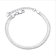 Everoyal Trendy 925 Sterling Silver Bracelet For Women Party Accessories Fashion Snake Chain Bracelets Girls Lady Jewelry 2024 - buy cheap