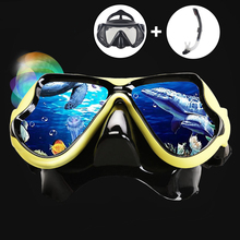 Scuba Snorkel Diving Mask Goggles Silicone Anti-fog Diving Mask Full Dry Tube Underwater Diving Equipment 2024 - buy cheap
