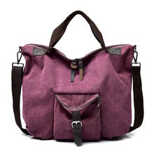 YUTUO Large Capacity Tote Fashion Canvas Bag Brand Women Handbags Casual Women Shoulder Bags Female Messenger Bag Bolsa Feminina 2024 - buy cheap