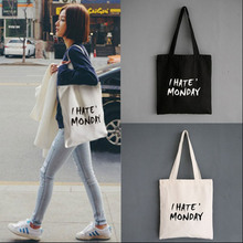 Модная Корейская женская сумка на плечо, холщовая дамская сумочка с буквенным принтом, повседневные мессенджеры для девушек, дорожная пляжная сумка 2024 - купить недорого