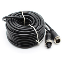 16FT 5M Car Video Extension Cable 4-Pin Aviation for CCTV Rearview Camera Truck Trailer Video cable 2024 - buy cheap