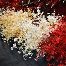 Large Wedding DIY Decoration Orchid Flowers Artificial Oncidium Cherry blossom dancing orchid Home Decor Flores bouquet 5pcs/lot 2024 - buy cheap