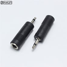 2pcs 3.5mm Mono Male Plug to 6.5mm / 6.35mm Female jack 2 Pole Audio Plugs Socket Converter Adapter Connector For Microphone 2024 - buy cheap