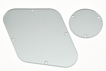KAISH LP Rear Control Switch Plate Cavity Cover for Epi-LP Silver/Gold Mirror 2024 - buy cheap