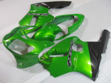 Full tank cover Fairing kit for KAWASAKI Ninja ZX12R 2000 2001 ZX 12R 00 01 zx12r TOP Green ABS Fairings set+gifts KH16 2024 - buy cheap