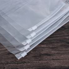 5 шт. прозрачный пластик ткань для упаковки дорожная сумка для хранения пакет Водонепроницаемый молния сумка для хранения одежды сам закрыться организовать 2024 - купить недорого