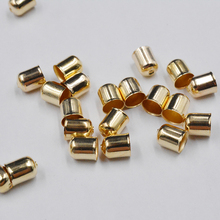 FLTMRH 30pcs 6mm*5mm silver color Gold Plated Flower petal End Spacer Beads Caps Charms Bead Cups For Jewelry Making(yiwu) 2024 - buy cheap