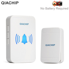 QIACHIP Self Powered Wireless DoorBell Waterproof 150M Home Door Bell 35 Chime 4 Volume 1 2 3 Button 1 2 3 Receiver EU US Plug 2024 - buy cheap