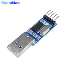 Adaptador de módulo de USB-TTL USB a Serial TTL, microcontrolador convertidor automático PL2303HX con cubierta Flexible de 3,3 V/5V para Arduino, 10 Uds. 2024 - compra barato