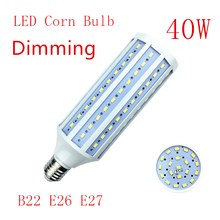 Dimming Light Bulb B22 E26 E27 SMD5730 40W 132Leds LED Lamp E39 E40 LED Bulb 85-265V/AC Corn Bulb High brightness Corn Light 2024 - buy cheap