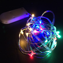 YB yiba 2M 20 LED cadena de luces LED de batería para Navidad Garland boda fiesta decoración de luces navideñas parpadeantes luces de hadas 2024 - compra barato