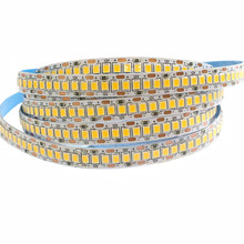 Fita de led flexível, 5 lâmpadas, 2835, rgb, ip30, ip65, à prova d'água, 12v, 24v, 234, 240leds/m, iluminação para decoração de casa
