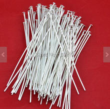 100PCS  Silver Plated Head Pin Jewelry Findings 60mm - Wholesale DIY Accessory Jewelry Making 2024 - buy cheap