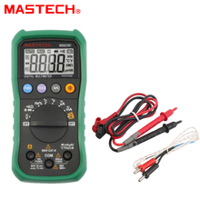 Mastech-multímetro Digital de rango automático MS8239C, probador de frecuencia de capacitancia de temperatura 2024 - compra barato