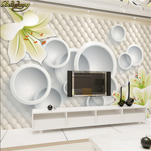 beibehang room TV background wallpaper Seamless wall covering wallpaper customization papel de parede wallpaper for walls 2024 - buy cheap
