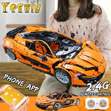 Mould King series P1 Hypercar 1:8 MOC 16915 Super Racing Car model Building Blocks Bricks Kids DIY toys christmas gifts 2024 - buy cheap