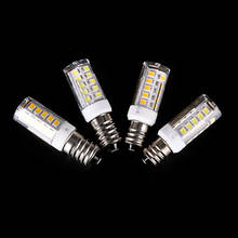 E12/E14 33PCS LED Light Bulb 5 W 220V SMD Ceramic Lamp Replace 360 Degree Halogen For Candle Crystal Chandelier Refrigerator 2024 - buy cheap
