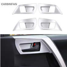 Car Inner Door Handle Bowl Covers Trim Interior Mouldings For Toyota RAV4 RAV 4 2013 2014 2015 2016 2017 2018 Accessories  C929 2024 - buy cheap