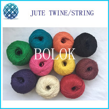 5pcs/lot 10colors 2ply 1.5mm Colorful Jute Rope 100Meters Jute Hemp Twine String Craft Making DIY 2024 - buy cheap