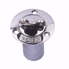 1.5"Stainless Steel Boat Deck Gas Fuel Filler with Key Cap Marine Fuel Fill Boat Parts Accessories 2024 - buy cheap