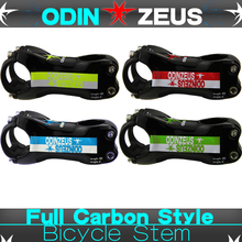 OdinZeus-eje de fibra de carbono mate para bicicleta de montaña y carretera, vástago ultraligero de 6 o 17 grados, 31,8mm x (80-120mm) 2024 - compra barato