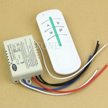 1 PC Wireless 220V ON/OFF Lamp 2 Ways Remote Control Switch Receiver Transmitter NEW 2024 - buy cheap