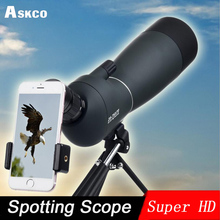 Telescopio Monocular para observación de aves, lente FMC de vidrio óptico HD de largo alcance con trípode, 25-75x70 2024 - compra barato