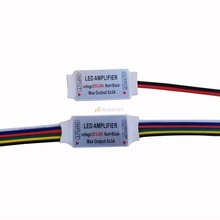 5pcs 6pin RGB+CCT Mini Led Amplifier 5CH x 3A 15A , 5 Colors in 1 LED Strip Light RGB CCT LED Strip Rope Light Amplifier 12V 24V 2024 - buy cheap