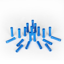 20Pcs Blue BV2 Electrical Connectors 16-14AWG 1.5mm-2.5mm2 Splice Butt Insulated Wire Crimp Terminals 2024 - buy cheap