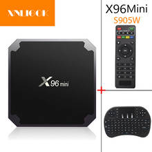 X96 mini TV BOX Android 7.1 Amlogic S905W 1G/8G 2G/16G Smart TV box KD 17.3  2.4G WIFI  GHz H.265 X96mini IPTV HD set-top box 2024 - buy cheap
