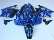 Kit de carenado personalizado para motocicleta, para HONDA CBR600F3 95 96 CBR600 F3 CBR 600F3 1995 1996 ABS Flames blue, juego de carenados + regalos HJ07 2024 - compra barato